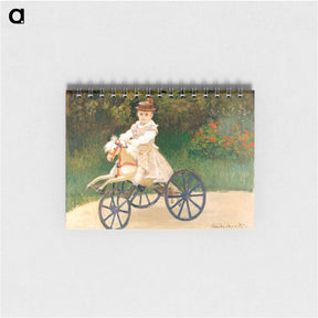 アートメモ帳-Jean Monet on His Hobby Horse - クロード モネ Memo.