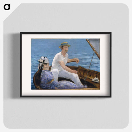 アートポスター-Boating - エドゥアール マネ Poster.