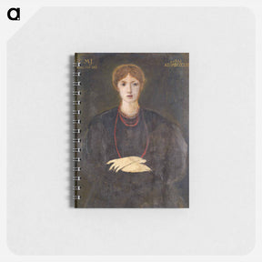 アートメモ帳-Portrait of Georgiana Burne-Jones - エドワード バーン ジョーンズ Memo.