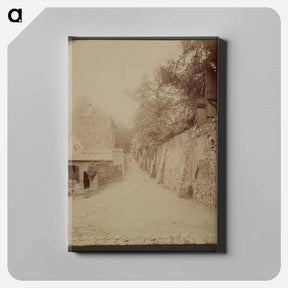アートパネル-Rue Saint-Vincent Montmartre
 - ウジェーヌ アジェ Canvas.