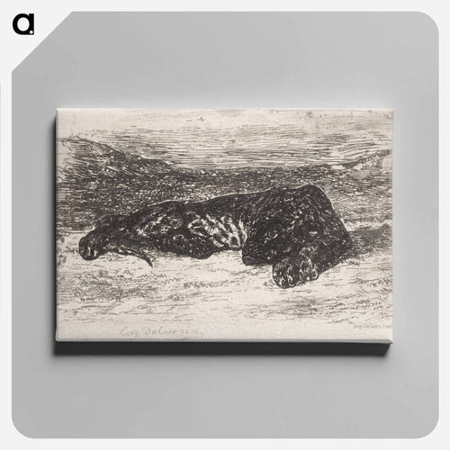 オレンジ - ウジェーヌ ドラクロワ Canvas.