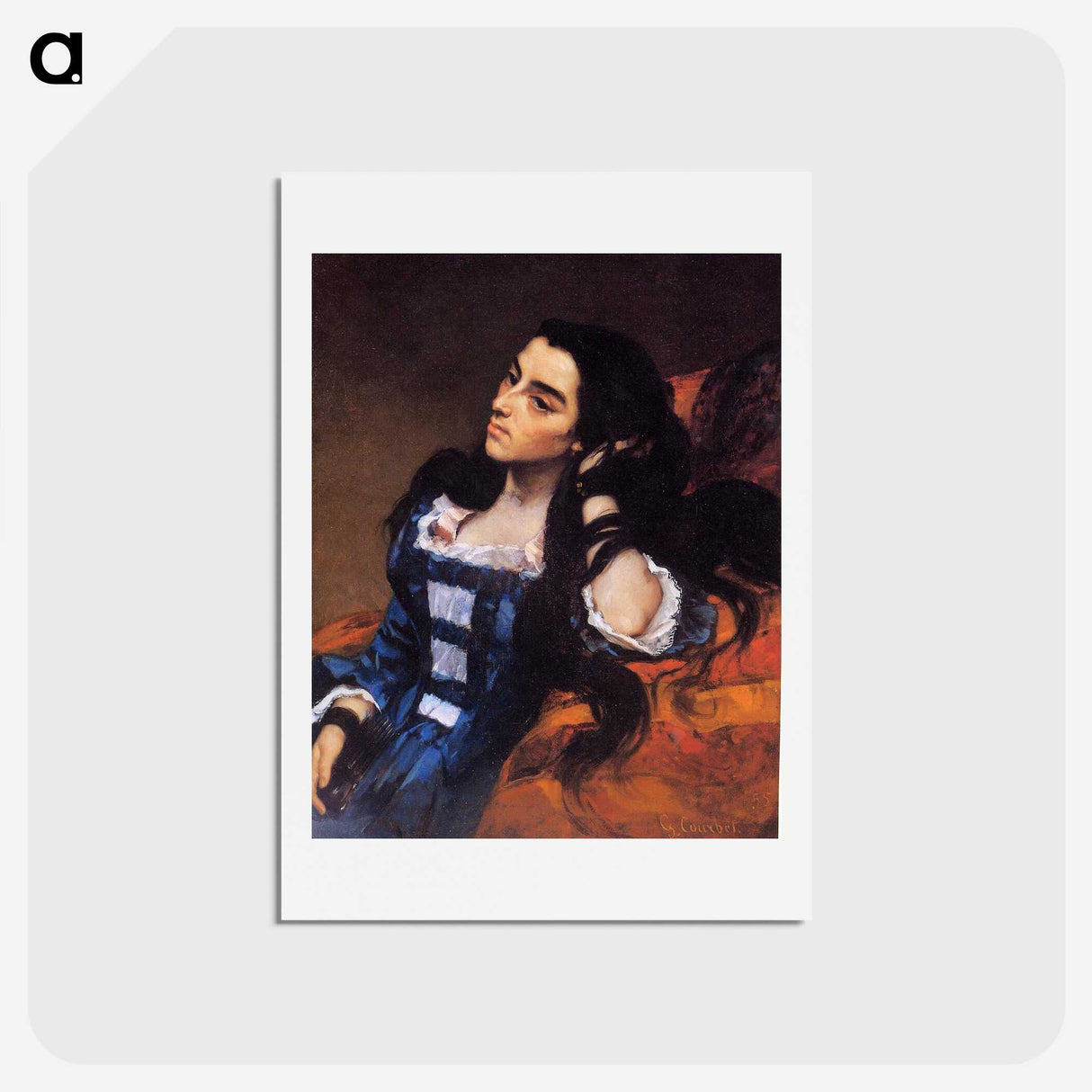 1-84_Gustave-Courbet_hagaki