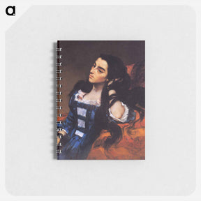 アートメモ帳-Portrait of a Spanish Lady - ギュスターヴ クールベ Memo.