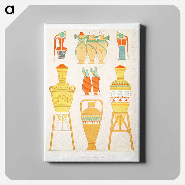 アートパネル-Egyptian Urns
 - エジプト美術史 Canvas.