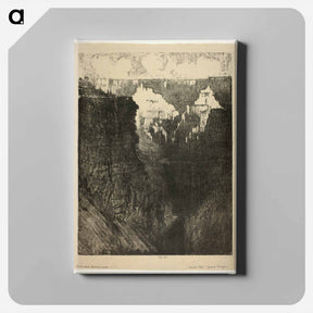 アートパネル-Sunset Cities in the Grand Canyon
 - ジョセフ ペネル Canvas.