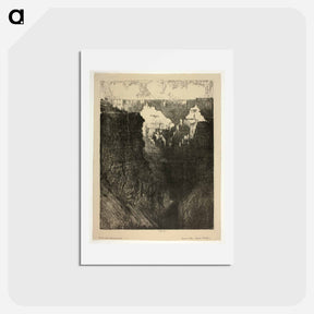 アートポストカード-Sunset Cities in the Grand Canyon
 - ジョセフ ペネル Postcard.