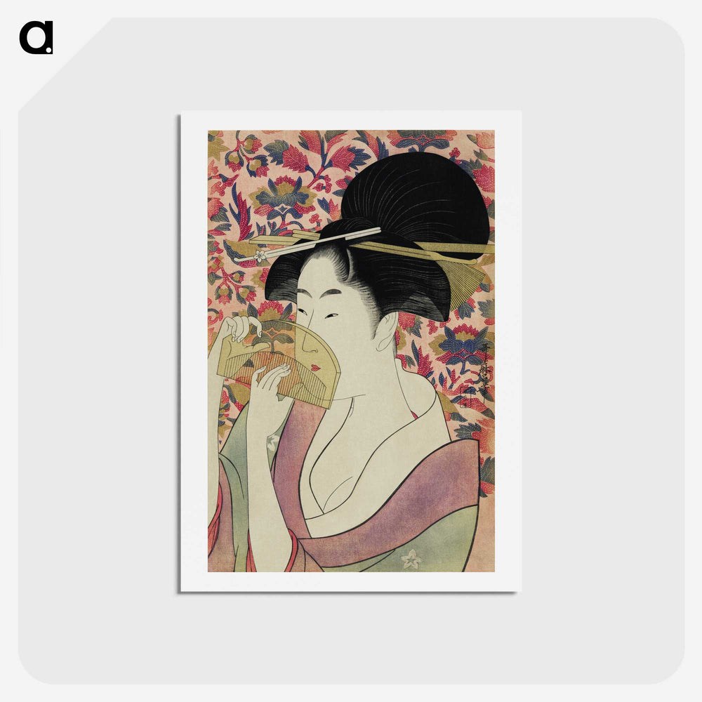 1-84_Kitagawa-Utamaro_hagaki