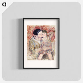 アートポスター-Woman and Child - メアリー カサット Poster.