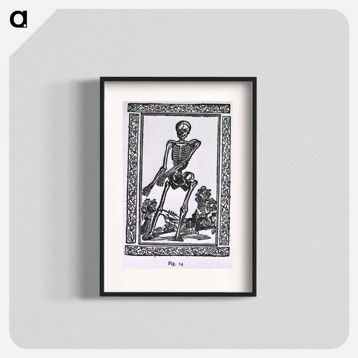 アートポスター-Human Skeleton
 - 国立医学図書館 Poster.