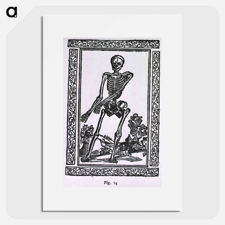 アートポスター-Human Skeleton
 - 国立医学図書館 Poster.