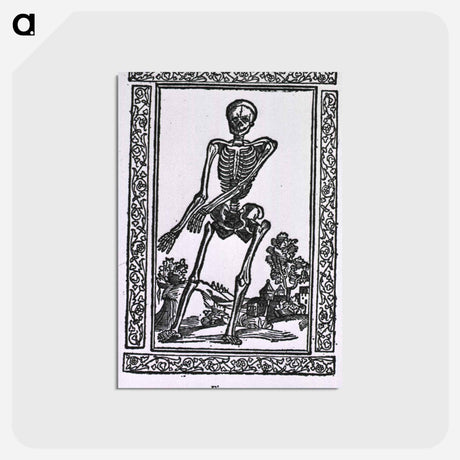 アートポストカード-Human Skeleton
 - 国立医学図書館 Postcard.