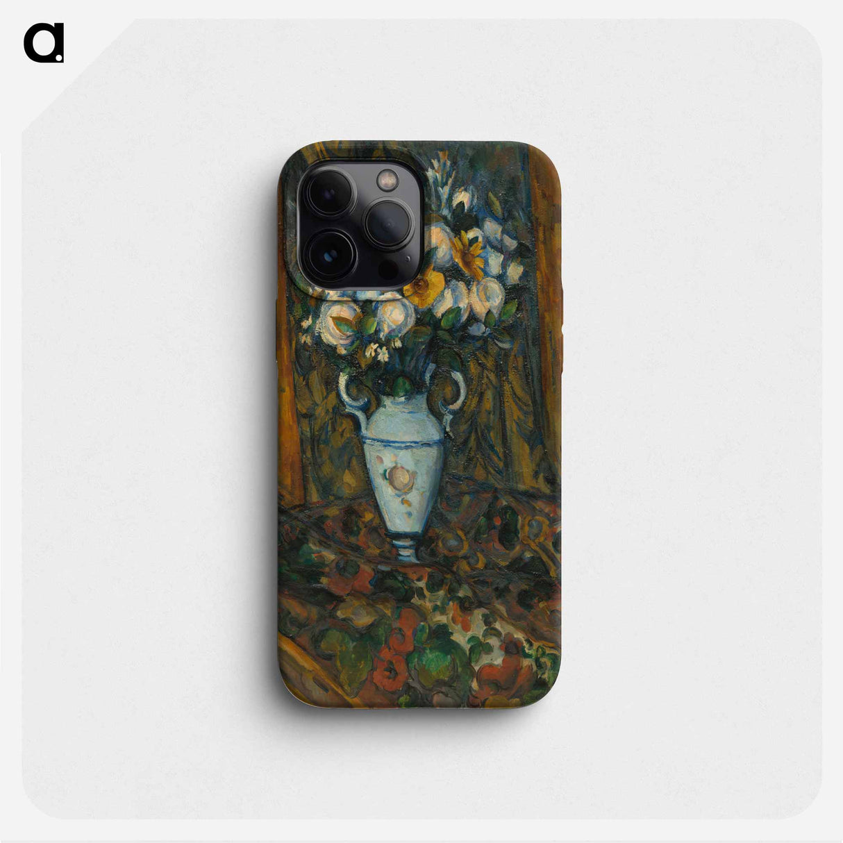 Vase of Flowers - ポール セザンヌ Phone Case.