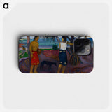 I Raro Te Oviri (Under the Pandanus) - ポール ゴーギャン Phone Case.