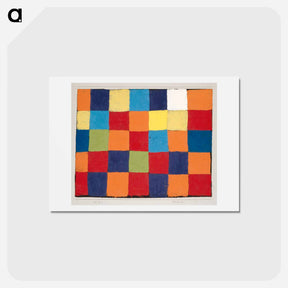 アートポストカード-Qu 1" color chart
 - パウル クレー Postcard.