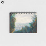The Auvers Valley on the Oise River - ピエール オーギュスト ルノワール Memo.