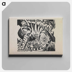 アートパネル-Tiger
 - セントルイス美術館 Canvas.