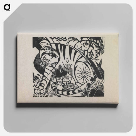 アートパネル-Tiger
 - セントルイス美術館 Canvas.