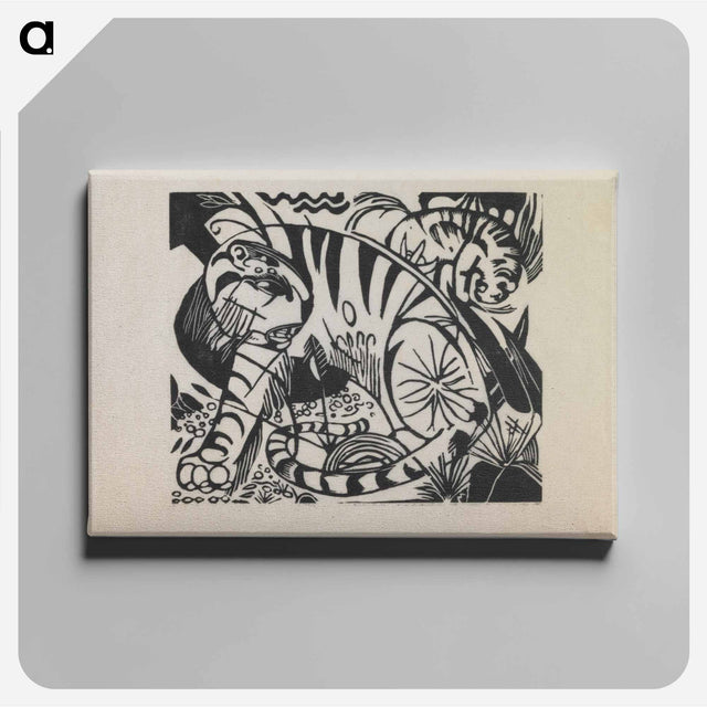 アートパネル-Tiger
 - セントルイス美術館 Canvas.