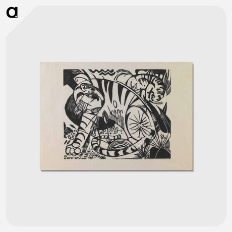 アートポストカード-Tiger
 - セントルイス美術館 Postcard.