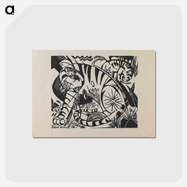 アートポストカード-Tiger
 - セントルイス美術館 Postcard.