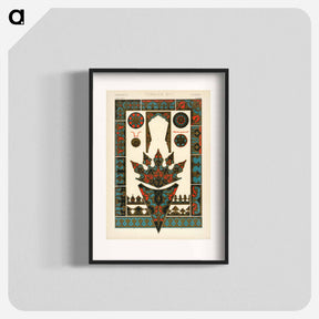 アートポスター-Nineteenth-Century Ornament Pattern
 - 装飾の文法 Poster.