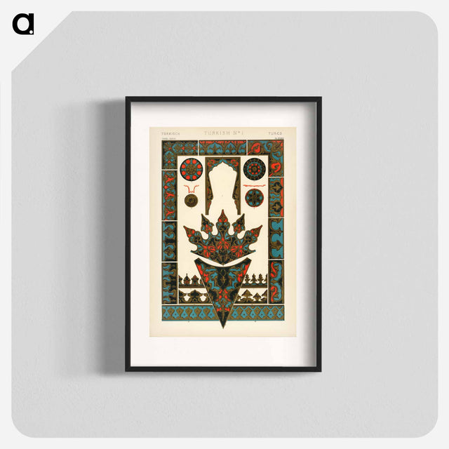 アートポスター-Nineteenth-Century Ornament Pattern
 - 装飾の文法 Poster.