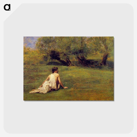 アートポストカード-An Arcadian - トーマス エイキンズ Postcard.