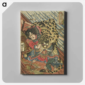 アートパネル-Rua Xiaoqi (Katsuenra Genshoshichi) - 歌川 国芳 Canvas.