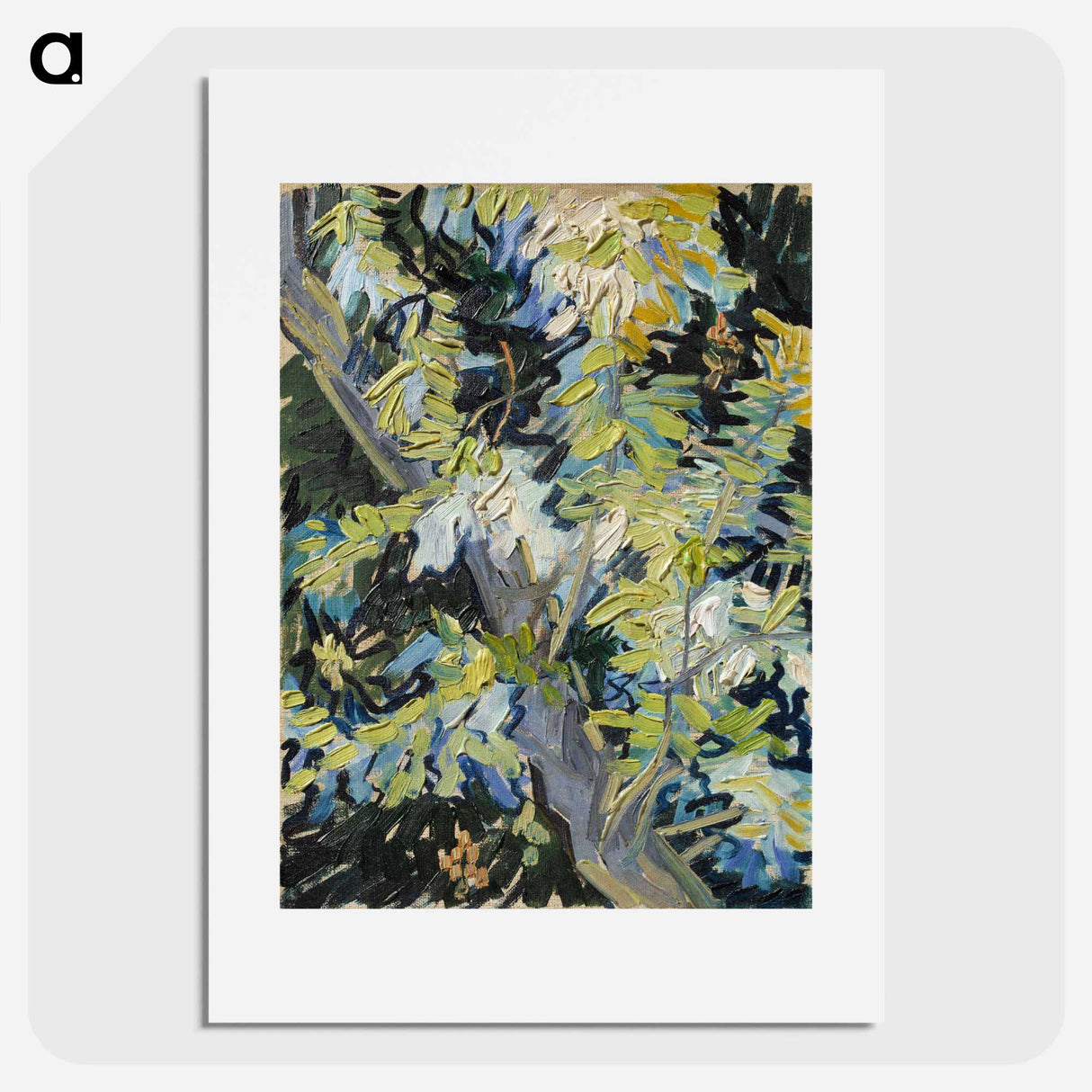 Blossoming Acacia Branches - フィンセント ファン ゴッホ Poster.