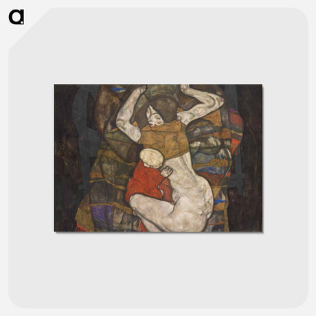 アートポストカード-Junge Mutter
 - ウィーン博物館 Postcard.