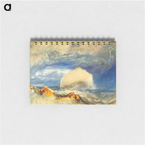 アートメモ帳-The Bass Rock, for The Provincial Antiquities of Scotland - ウィリアム ターナー Memo.