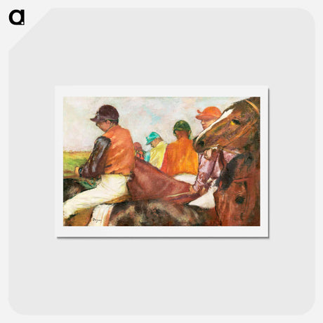 アートポストカード-The Jockeys
 - イェール大学アートギャラリー Postcard.