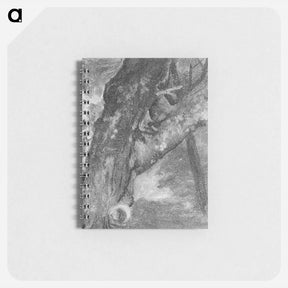 アートメモ帳-Study of a Tree - アルバート ビアスタット Memo.