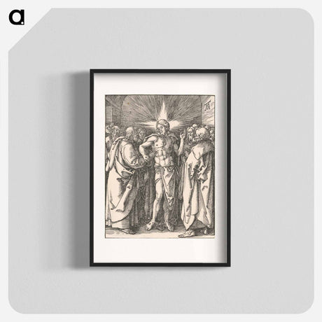 アートポスター-Unbelieving thomas - アルブレヒト デューラー Poster.