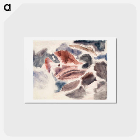 アートポストカード-Fish Series, No. 2 - チャールズ デムス Postcard.