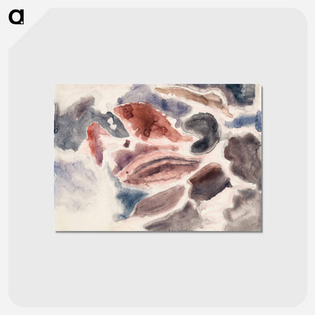 アートポストカード-Fish Series, No. 2 - チャールズ デムス Postcard.