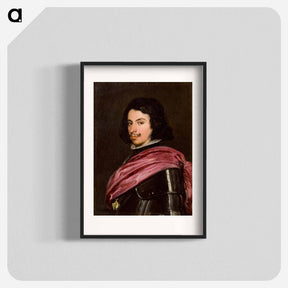 アートポスター-Portrait of Francesco I d'Este - ディエゴ ベラスケス Poster.