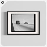 Untitled photo, possibly related to: Between Tulare and Fresno. Overpass on US 99 - Dorothea Lange Poster.