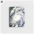 アートメモ帳-Supertyphoon Megi as Seen by Terra Satellite
 - 上空からの地球 Memo.