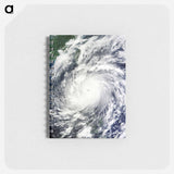 アートメモ帳-Supertyphoon Megi as Seen by Terra Satellite
 - 上空からの地球 Memo.