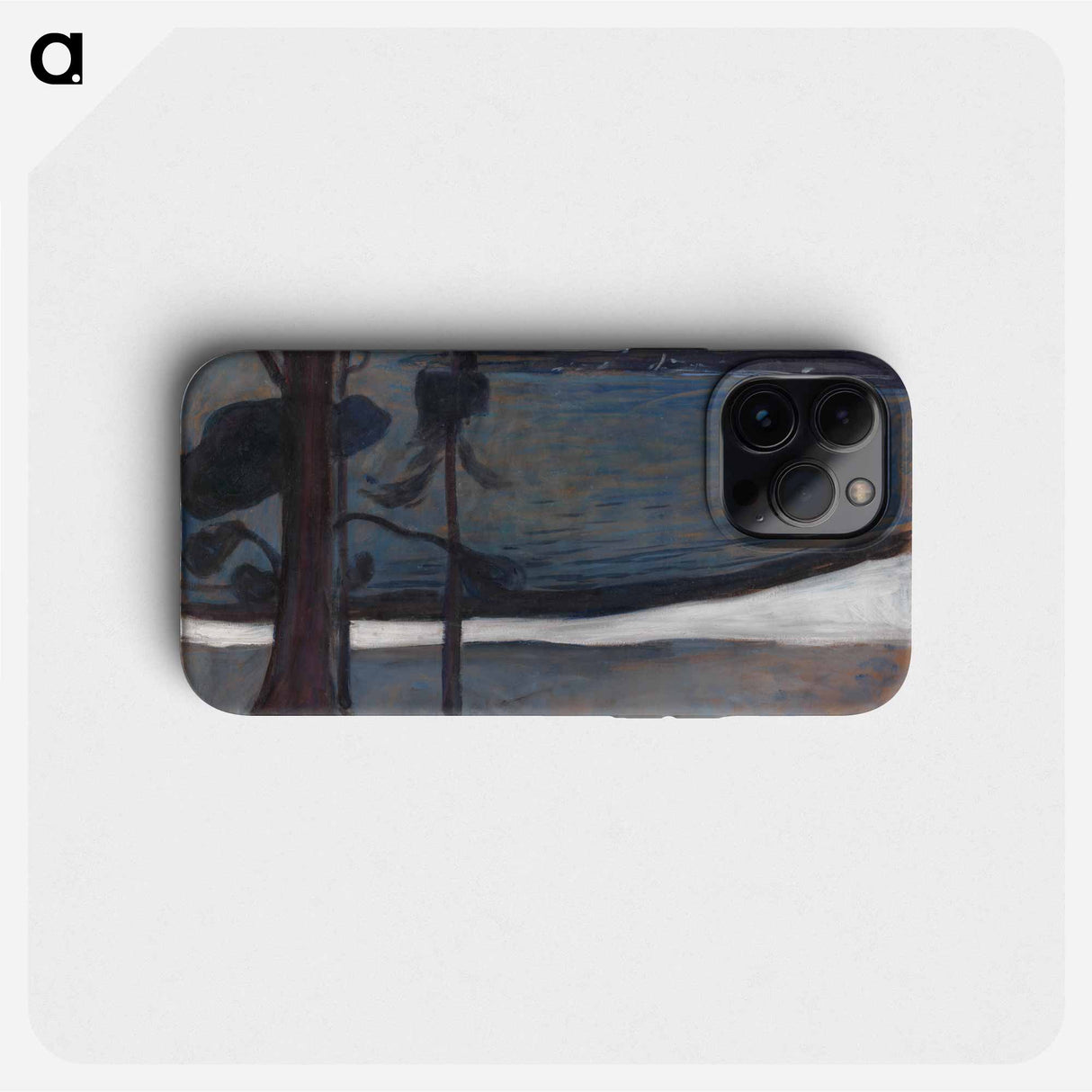 Winter at Nordstrand - Edvard Munch Phone Case.