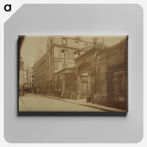 アートパネル-Hôtel de Montmorency
 - ウジェーヌ アジェ Canvas.