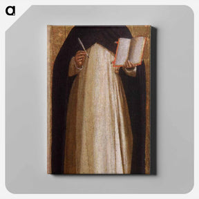 アートパネル-St. Thomas Aquinas - フラ アンジェリコ Canvas.