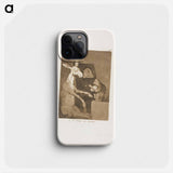 Neither more nor less - Francisco de Goya Phone Case.