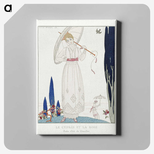 糸杉と薔薇 ― ドゥイエの夏のドレス - ジョルジュ バルビエ Canvas.