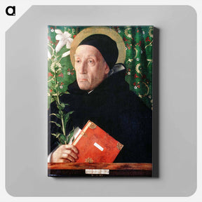 アートパネル-Portrait of Fra Theodoro da Urbino - ジョヴァンニ ベッリーニ Canvas.