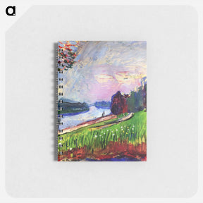 アートメモ帳-Copse of the Banks of the Garonne - アンリ マティス Memo.