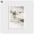 アートポストカード-Sailboats - アンリ ド トゥールーズ ロートレック Postcard.