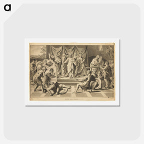 アートポストカード-Death of Ananias
 - ジョン コンスタブル Postcard.