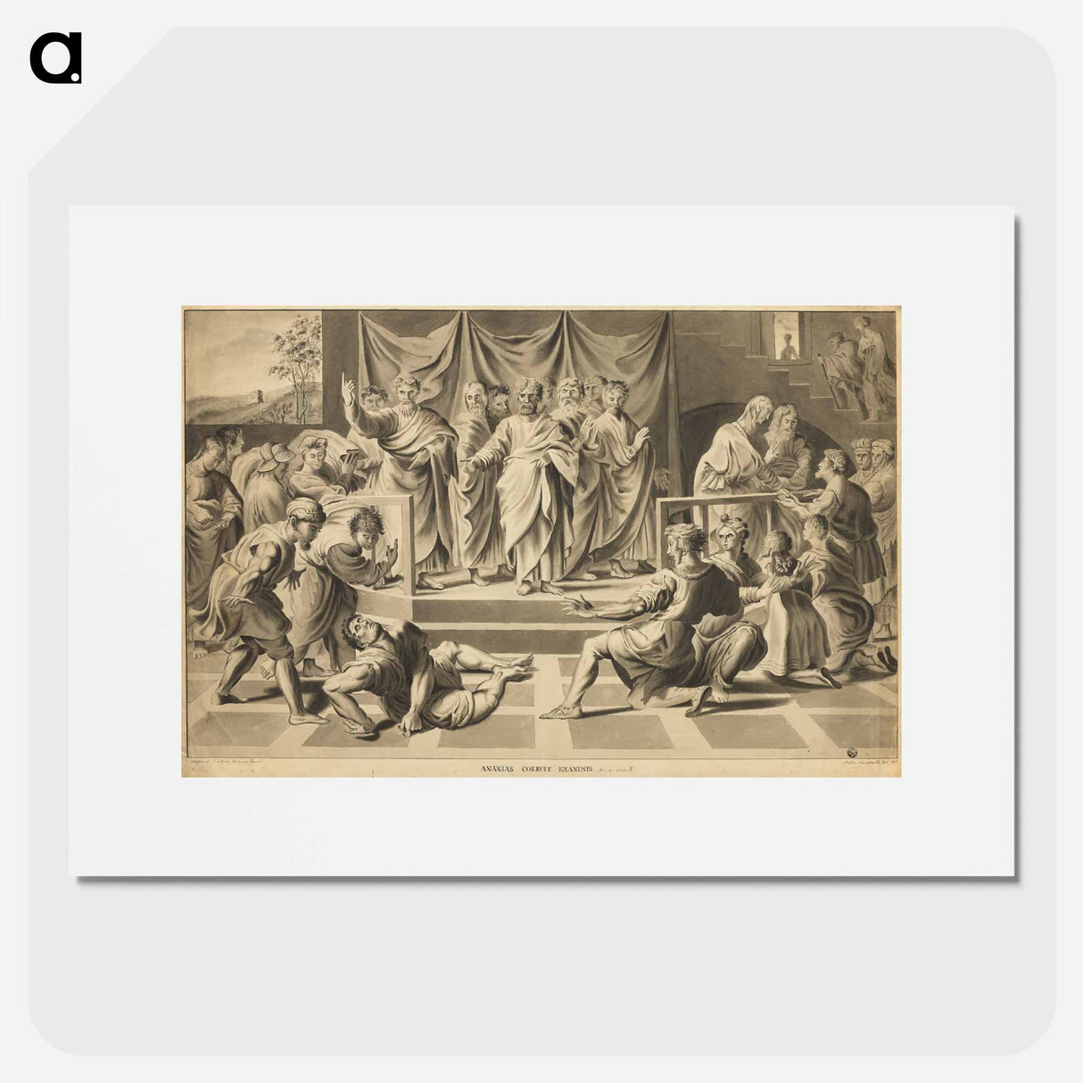 Death of Ananias
 - ジョン コンスタブル Poster.